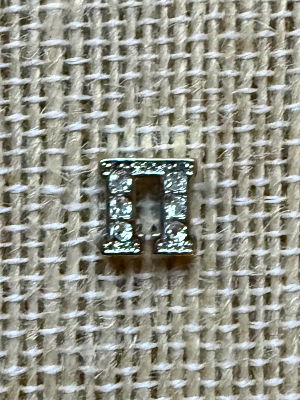 Pi Greek Letter Charm Origami Owl